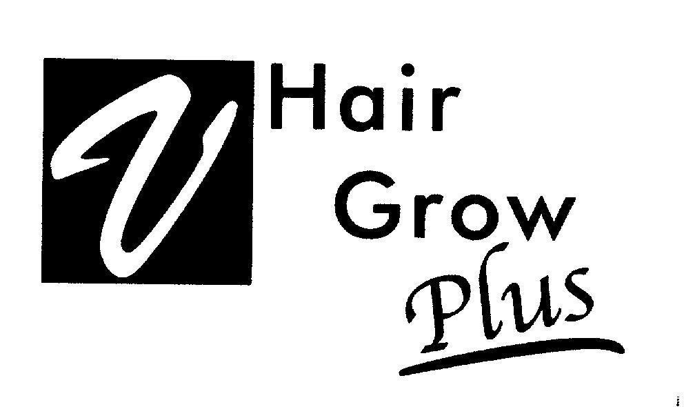 Trademark V Hair Grow Plus  of Actervis GmbH, application No 4-2009-13062