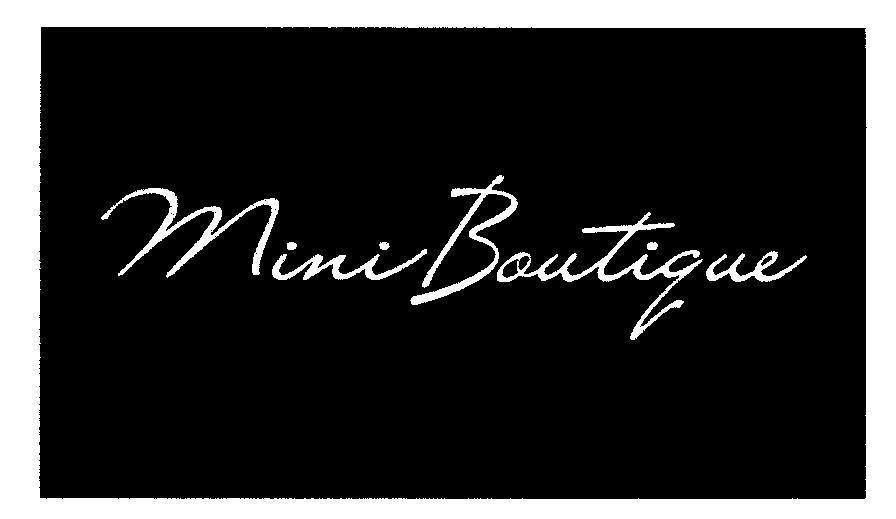 VAILEN INVESTMENTS PTE. LTD.的MiniBoutique 品牌, 申请号 4-2009-14250