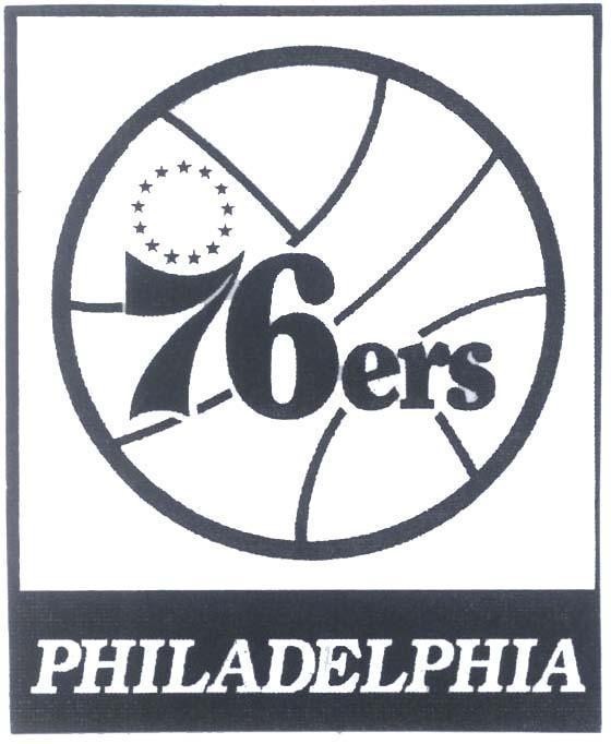 Trademark 76ers PHILADELPHIA, hình 76ERS PHILADELPHIA of NBA Properties, Inc., application No 4-2009-14675