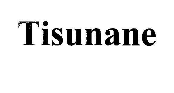 Nhãn hiệu Tisunane  của SRS Life Sciences Pte. Ltd., số đơn 4-2009-15139
