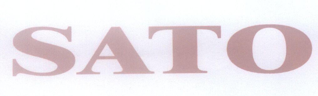 Nhãn hiệu SATO  của Công ty TNHH điện tử Việt Nhật, số đơn 4-2009-15324
