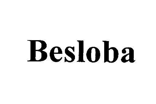 Trademark Besloba  of GOLDEN-TECH INTERNATIONAL, INC., application No 4-2009-17893