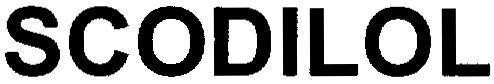 Nhãn hiệu SCODILOL  của Sinensix & Co., số đơn 4-2009-18021