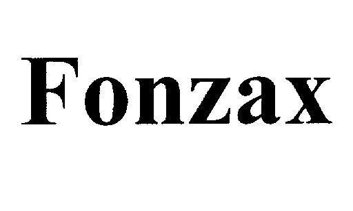 Trademark Fonzax  of GOLDEN-TECH INTERNATIONAL, INC., application No 4-2009-18702