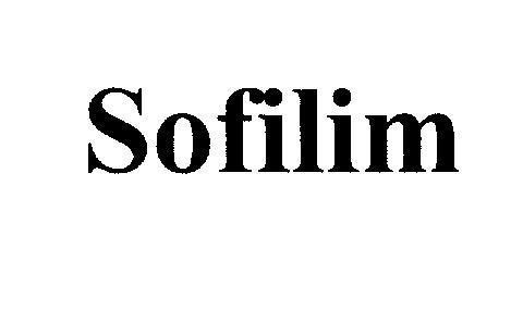 Nhãn hiệu Sofilim  của KKC Corporation Co., Ltd, số đơn 4-2009-19515