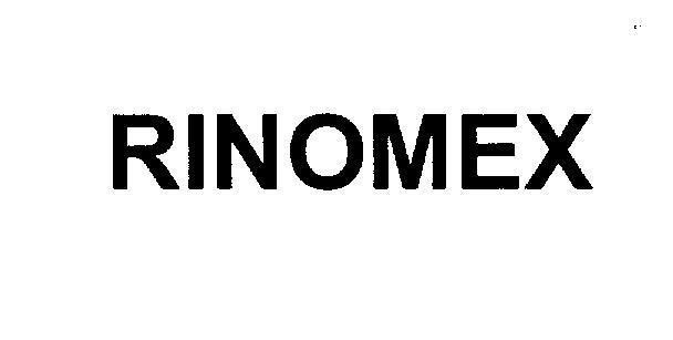 Nhãn hiệu RINOMEX  của Sinensix & Co., số đơn 4-2009-20040