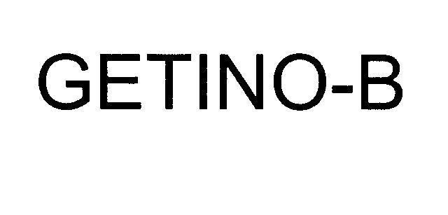 GETZ PHARMA INTERNATIONAL, FZ LLC的GETINO-B 品牌, 申请号 4-2009-21099