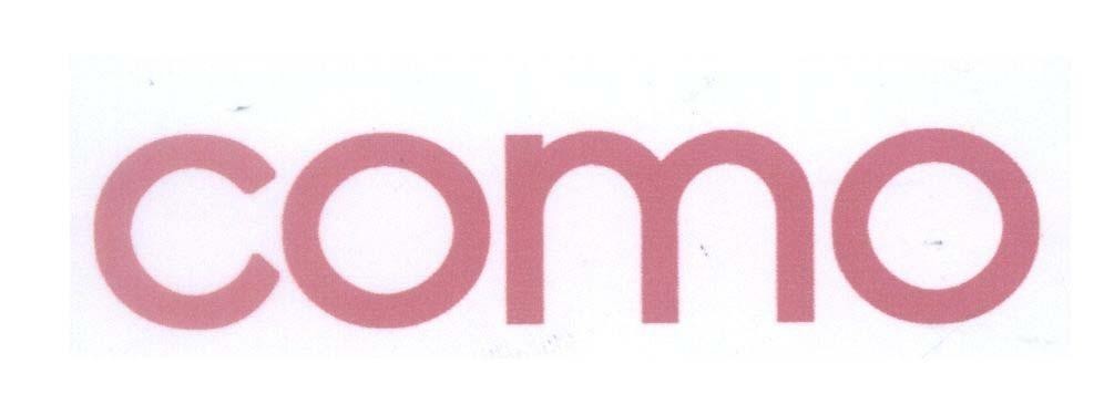 Nhãn hiệu como  của Công ty TNHH CÔ MÔ, số đơn 4-2009-21905