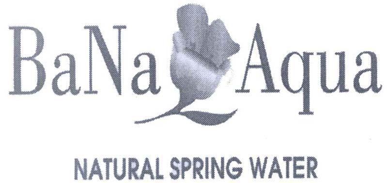 Nhãn hiệu BaNa Aqua NATURAL SPRING WATER  của Công ty cổ phần tập đoàn Mặt Trời, số đơn 4-2009-23593