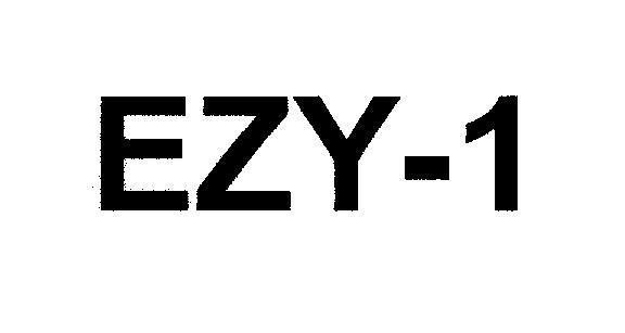 Mega Lifesciences Public Company Limited的EZY-1 品牌, 申请号 4-2009-24434