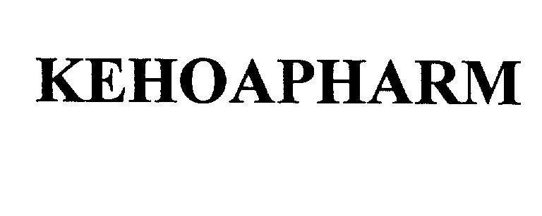 Nhãn hiệu KEHOAPHARM KEHOAPHARM của Công ty TNHH Hoàng Hương, số đơn 4-2009-25589