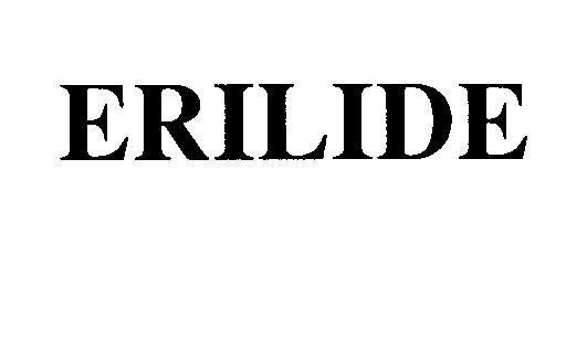 Trademark ERILIDE  of Plethico Pharmaceuticals Limited, application No 4-2009-26188