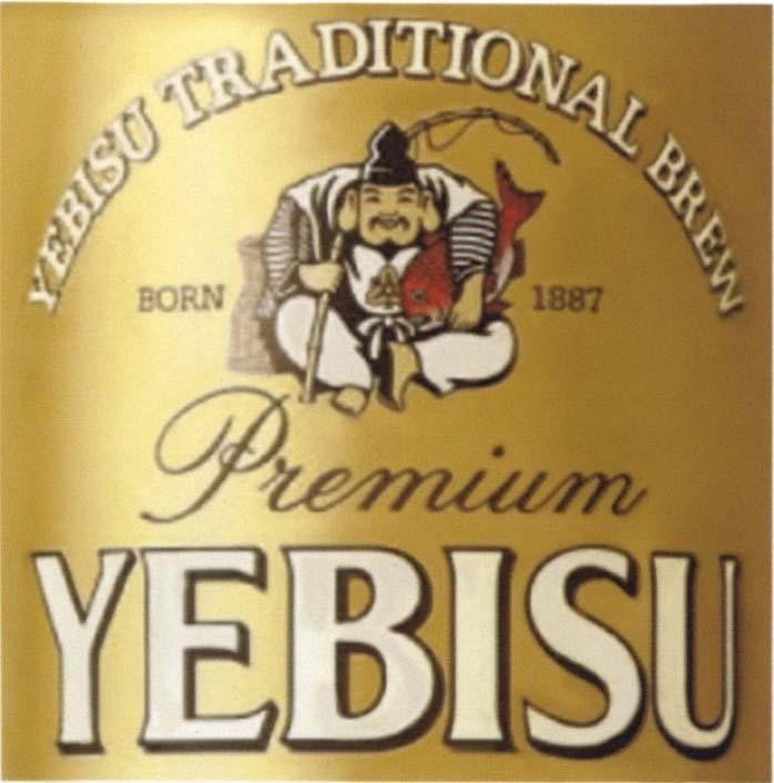 YEBISU TRADITIONAL BREW Premium YEBISU BORN 1887 