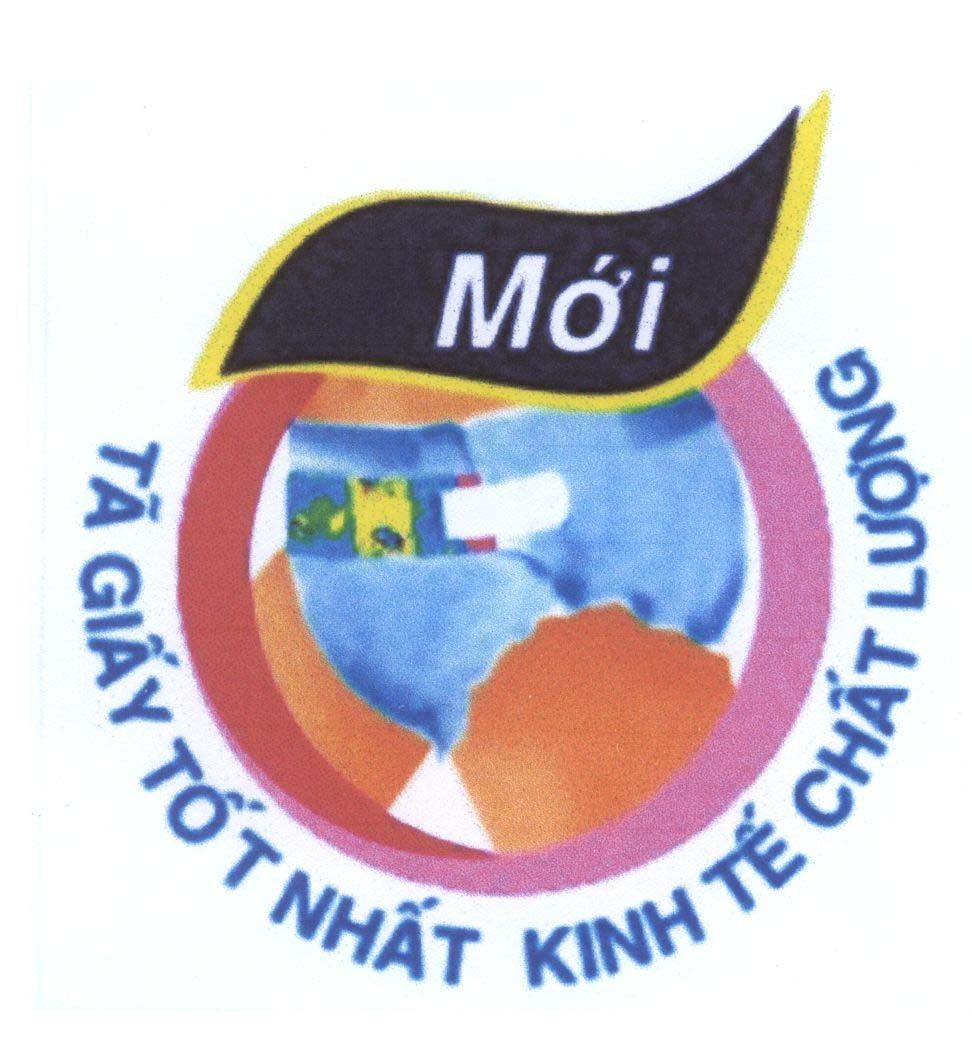 Trademark Mới Tã Giấy Tốt Nhất Kinh Tế Chất Lượng  of Công ty TNHH TAISUN Việt Nam, application No 4-2010-03101