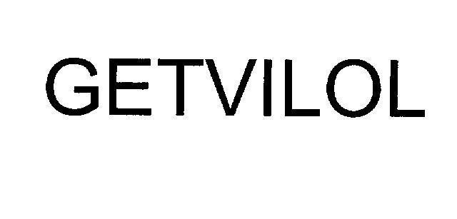 GETZ PHARMA INTERNATIONAL, FZ LLC的GETVILOL 品牌, 申请号 4-2010-03515