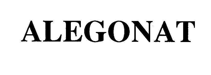 Công ty cổ phần dược Đại Nam的ALEGONAT ALEGONAT品牌, 申请号 4-2010-05586