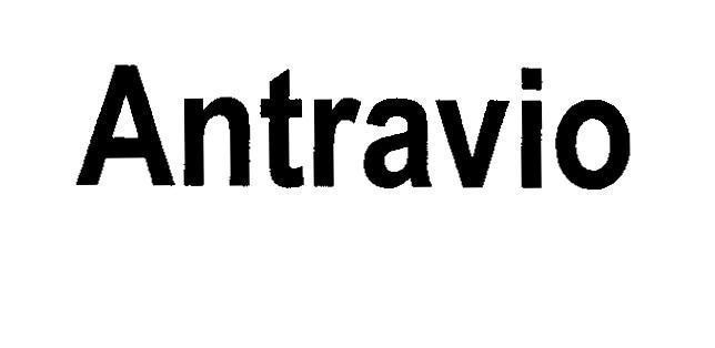 Trademark Antravio  of Công ty cổ phần dược phẩm TV.PHARM, application No 4-2010-05708