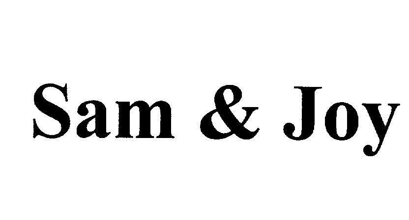 Nhãn hiệu Sam & Joy  của CJ CHEILJEDANG CORPORATION, số đơn 4-2010-06434