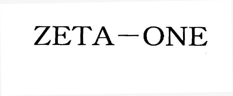 Nhãn hiệu ZETA - ONE  của Sumitomo Chemical Company, Limited, số đơn 4-2010-07405