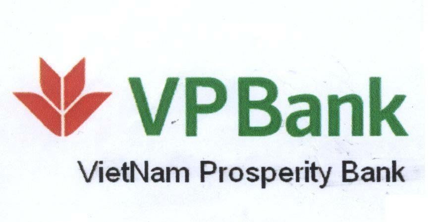 Nhãn hiệu VP BANK VietNam Prosperity Bank  của Ngân hàng thương mại cổ phần Việt Nam Thịnh Vượng (VPBANK), số đơn 4-2010-09207
