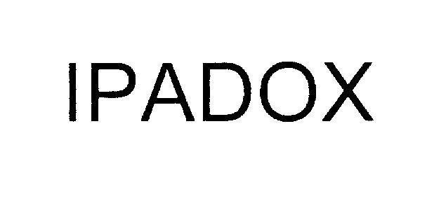 Nhãn hiệu IPADOX  của Công ty TNHH một thành viên dược phẩm PV Healthcare, số đơn 4-2010-09219