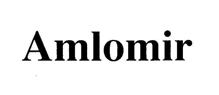 Austin Pharma Specialties Co的Amlomir AMLOMIR品牌, 申请号 4-2010-10456