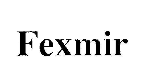 Austin Pharma Specialties Co的Fexmir FEXMIR品牌, 申请号 4-2010-10458