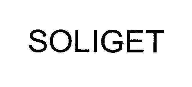 GETZ PHARMA INTERNATIONAL, FZ LLC的SOLIGET 品牌, 申请号 4-2010-12971