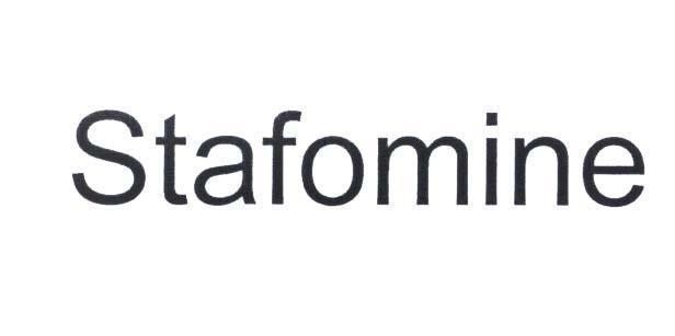Nhãn hiệu Stafomine  của Công ty TNHH liên doanh STELLAPHARM, số đơn 4-2010-14378