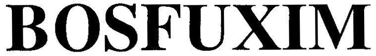 Trademark BOSFUXIM  of Boston Pharmaceutical, Inc., application No 4-2010-15734