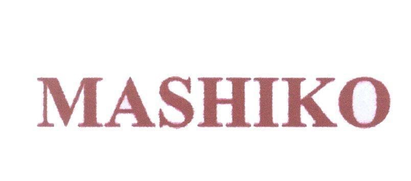 Nhãn hiệu MASHIKO  của Công ty TNHH điện tử Việt Nhật, số đơn 4-2010-17148