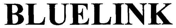 Trademark BLUELINK  of Hyundai Motor Company, application No 4-2010-18084