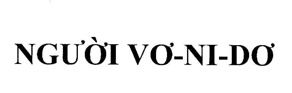 Nhãn hiệu Người Vơ-Ni-Dơ  của Las Vegas Sands Corp., số đơn 4-2010-18295