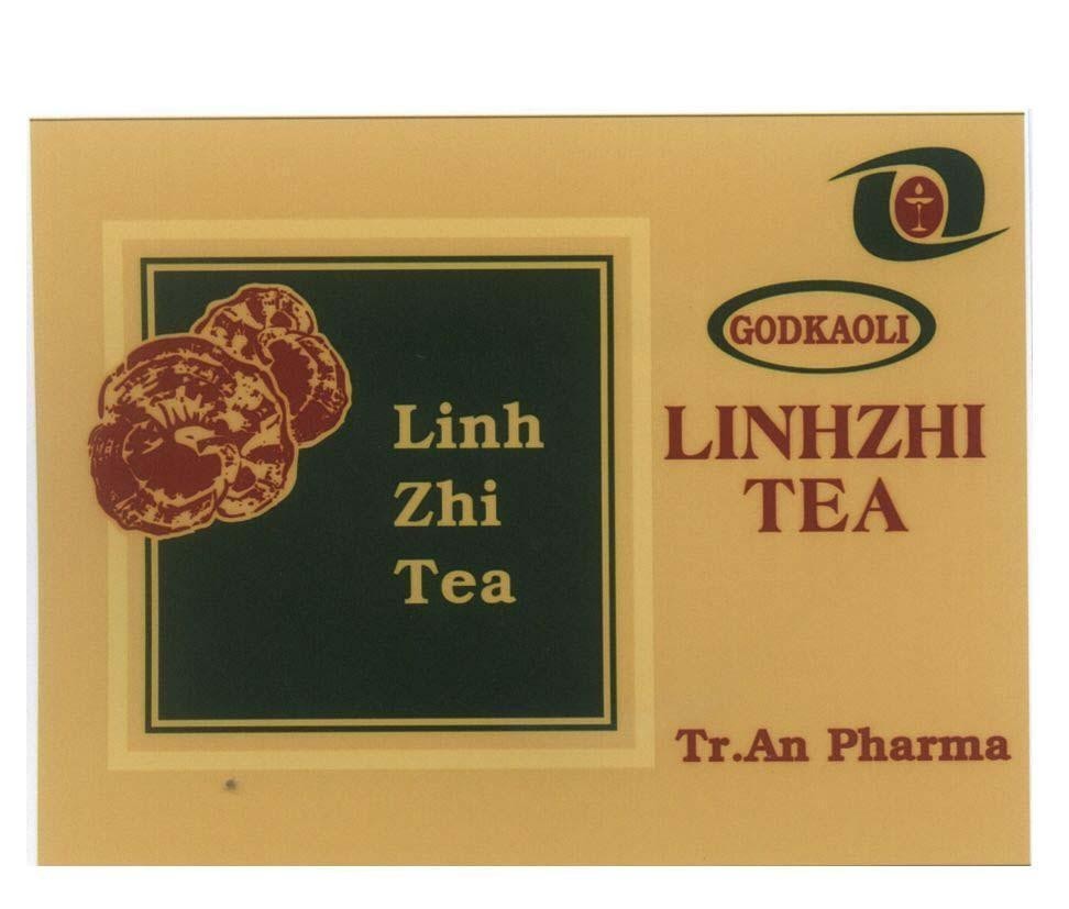 Công ty cổ phần thương mại và dược phẩm Trường An的GODKAOLI Tr.An Pharma Linh Zhi Tea LINHZHI TEA 品牌, 申请号 4-2010-18588
