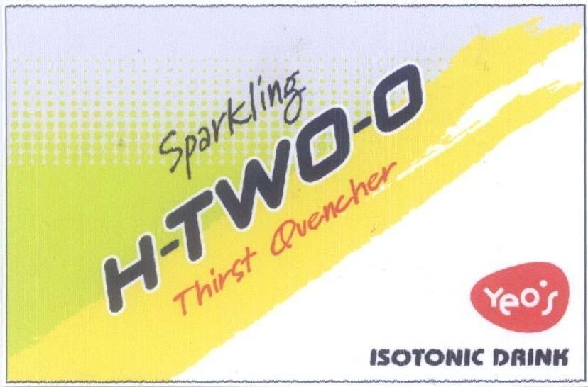Nhãn hiệu H-TWO-O Yeo's ISOTONIC DRINK Spakling Thirst Quencher  của Yeo Hiap Seng Limited, số đơn 4-2010-22193
