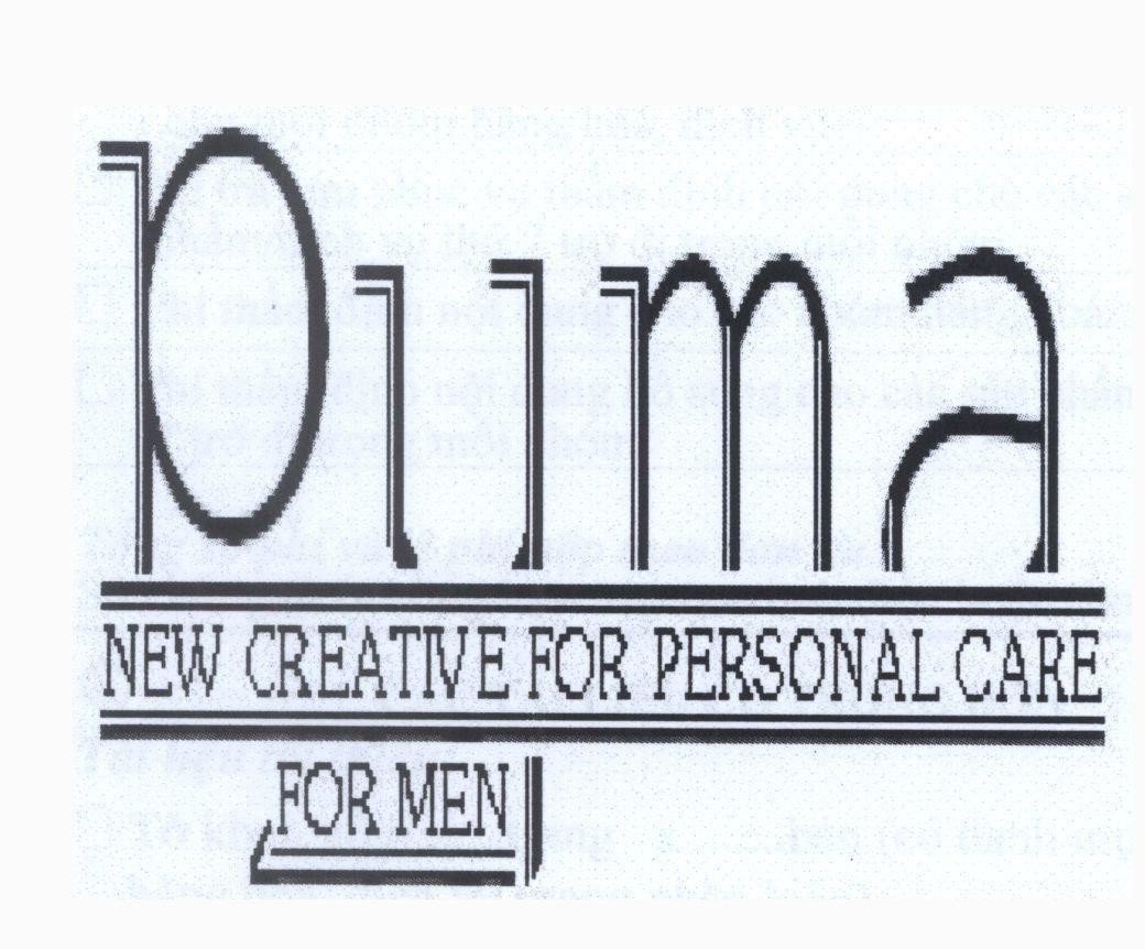 Nhãn hiệu pyma puma NEW CREATIVE FOR PERSONAL CARE FOR MEN  của Công ty TNHH dịch vụ thương mại Phan Thị, số đơn 4-2010-22302