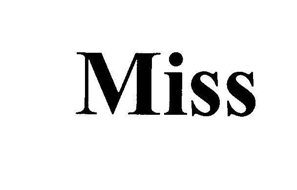 Nhãn hiệu Miss  của Công ty cổ phần BMC Vĩnh Phúc, số đơn 4-2010-22892