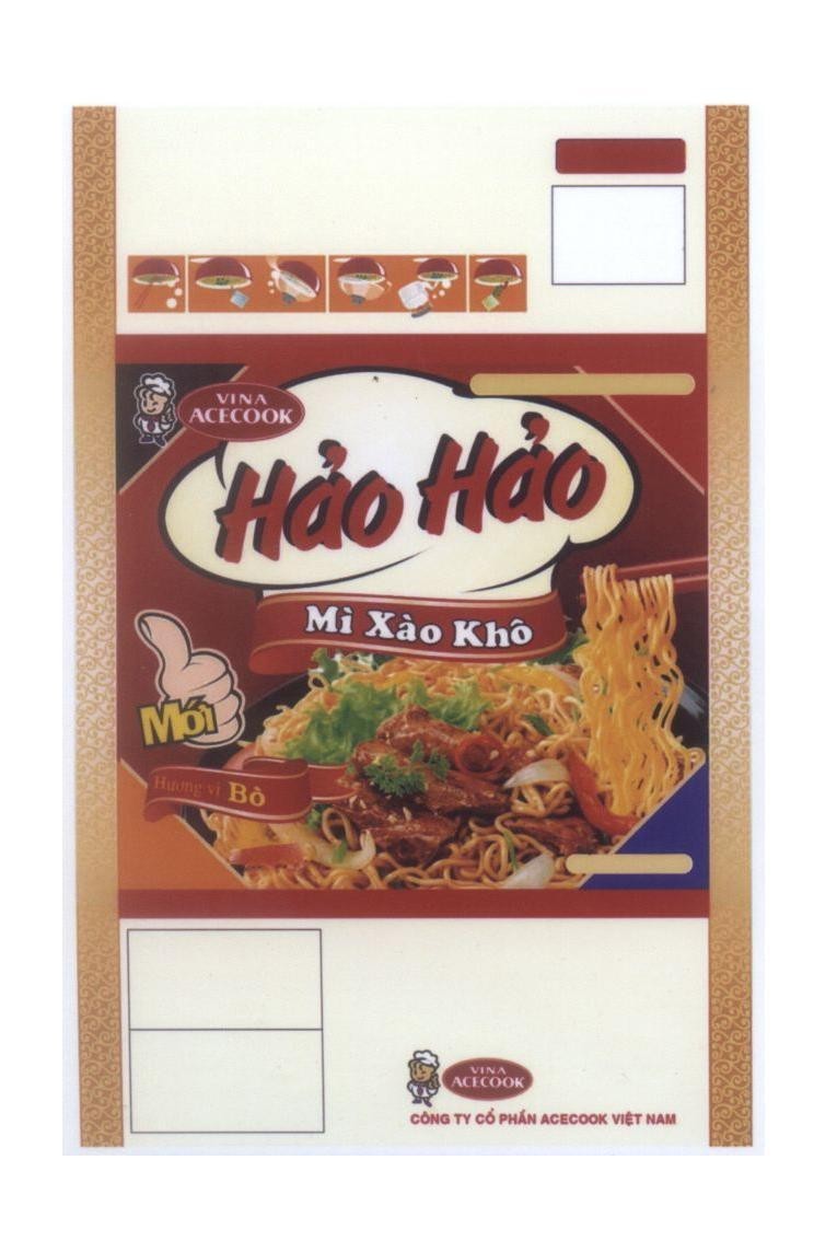 Hảo Hảo VINA ACECOOK Mì Xào khô Công ty cổ phần ACECOOK Việt Nam hương vị bò 