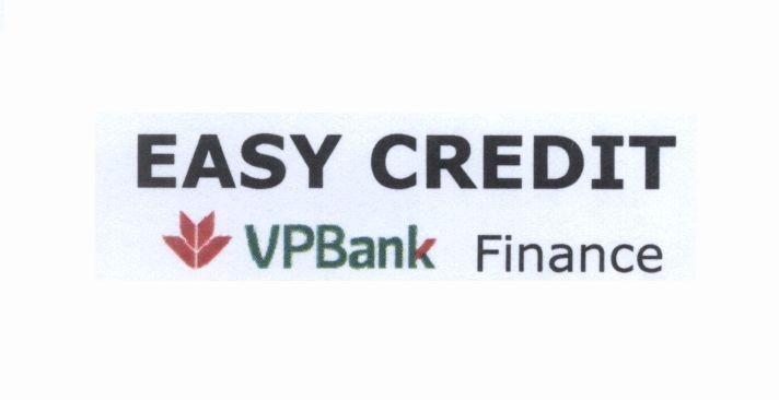 Nhãn hiệu EASY CREDIT VPBank Finance  của Ngân hàng thương mại cổ phần Việt Nam Thịnh Vượng (VPBank), số đơn 4-2010-23917