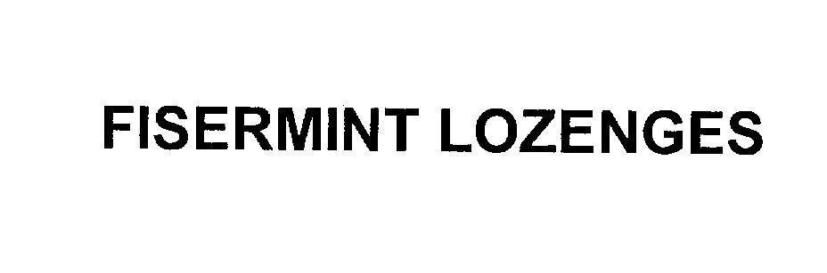 FISERMINT LOZENGES FISERMINT LOZENGES