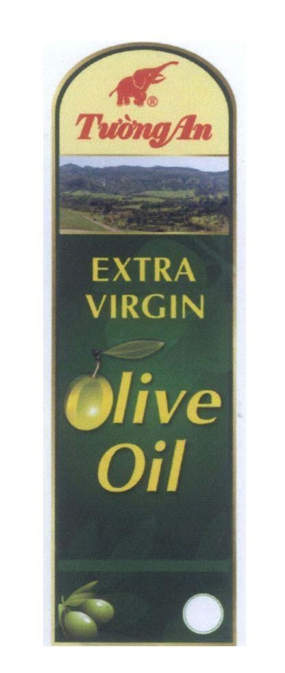 Nhãn hiệu Tường An EXTRA VIRGIN Olive Oil  của Công ty cổ phần dầu thực vật Tường An, số đơn 4-2010-27361
