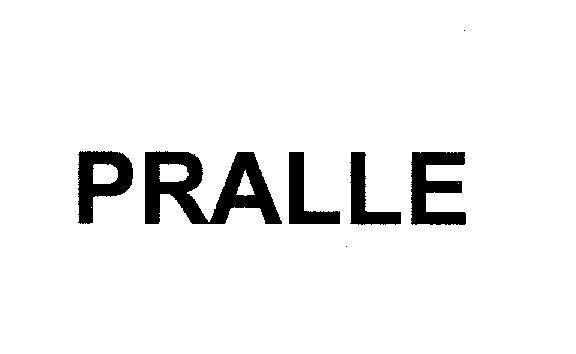 Nhãn hiệu PRALLE  của Sumitomo Chemical Company, Limited, số đơn 4-2011-04595