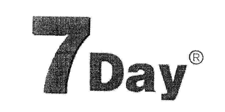Trademark 7 DAY  of Công ty cổ phần hoá mỹ phẩm Xuân Thịnh, application No 4-2011-05671