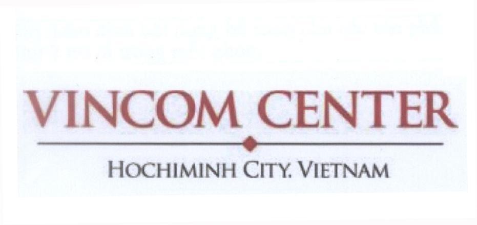 VINCOM CENTER HOCHIMINH CITY.VIETNAM 
