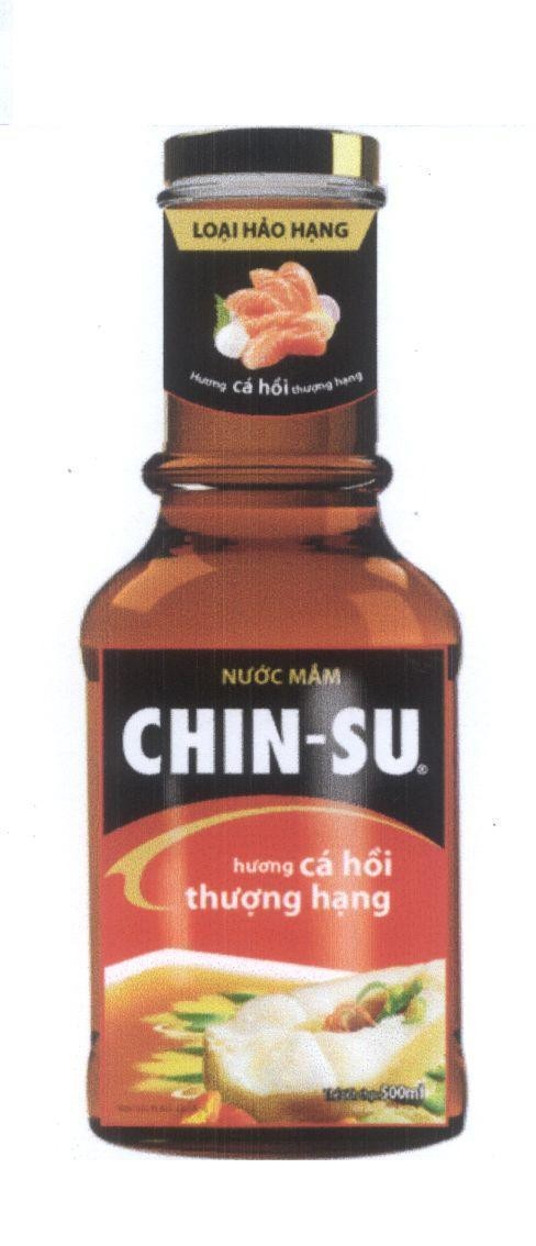 Nhãn hiệu CHIN SU nước mắm Hương Cá Hồi thượng hạng  của Công ty cổ phần hàng tiêu dùng MASAN, số đơn 4-2011-09555