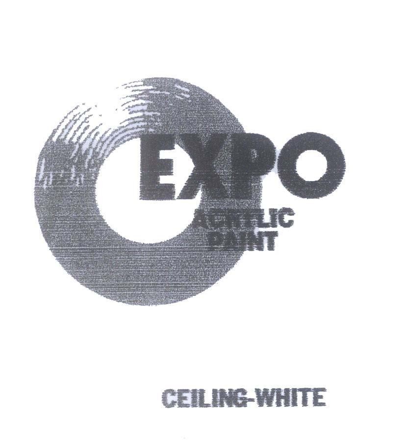 Nhãn hiệu EXPO ACRYLIC PAINT CEILING-WHITE  của Công ty 4 ORANGES CO., LTD, số đơn 4-2011-10612