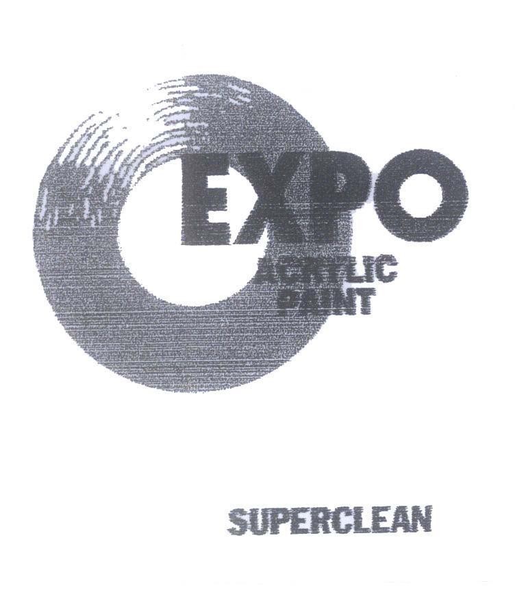 Nhãn hiệu EXPO ACRYLIC PAINT SUPERCLEAN  của Công ty 4 ORANGES CO., LTD, số đơn 4-2011-10613