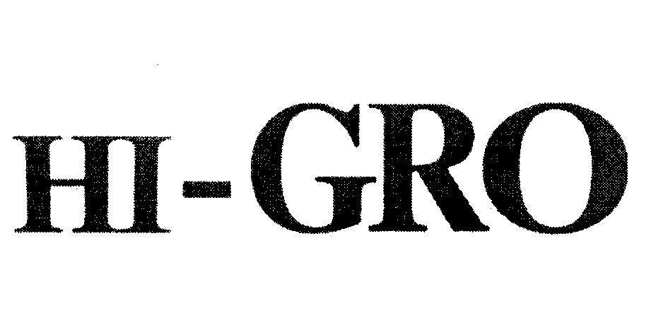 Trademark HI-GRO  of Charoen Pokphand Group Co., Ltd., application No 4-2011-15274