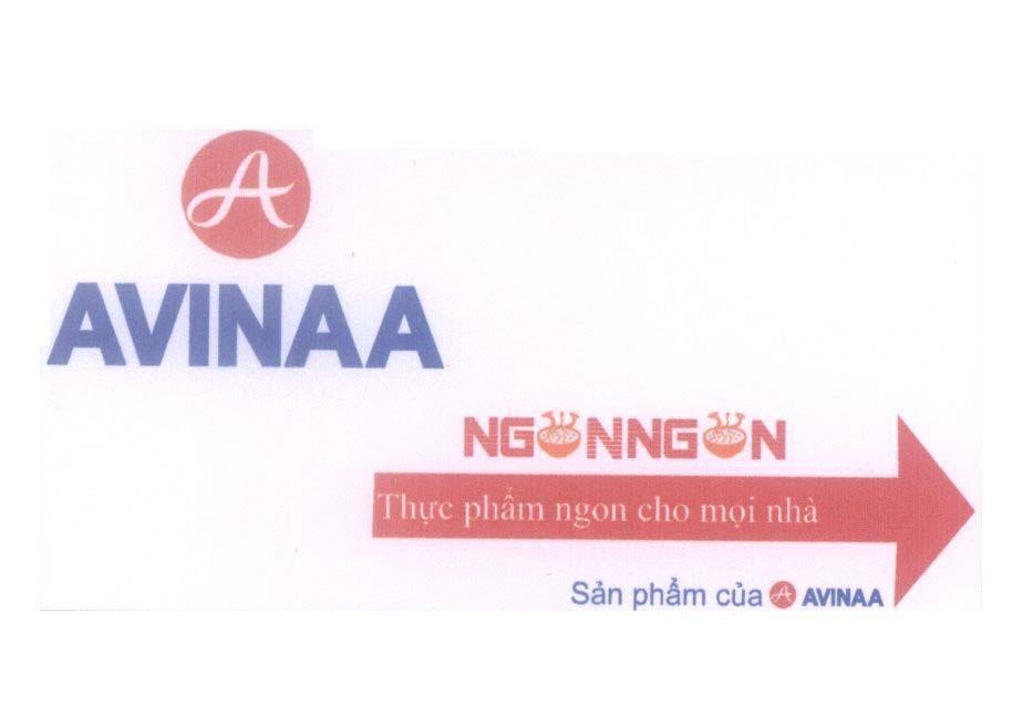 Nhãn hiệu AVINAA NGONNGON A Thực phẩm ngon cho mọi nhà sản phẩm của A AVINAA  của Công ty cổ phần AVIA, số đơn 4-2011-15304