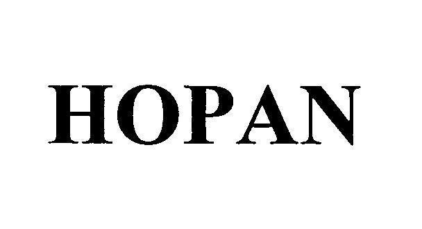 Công ty TNHH dược phẩm Hồng Hà的HOPAN 品牌, 申请号 4-2011-18550